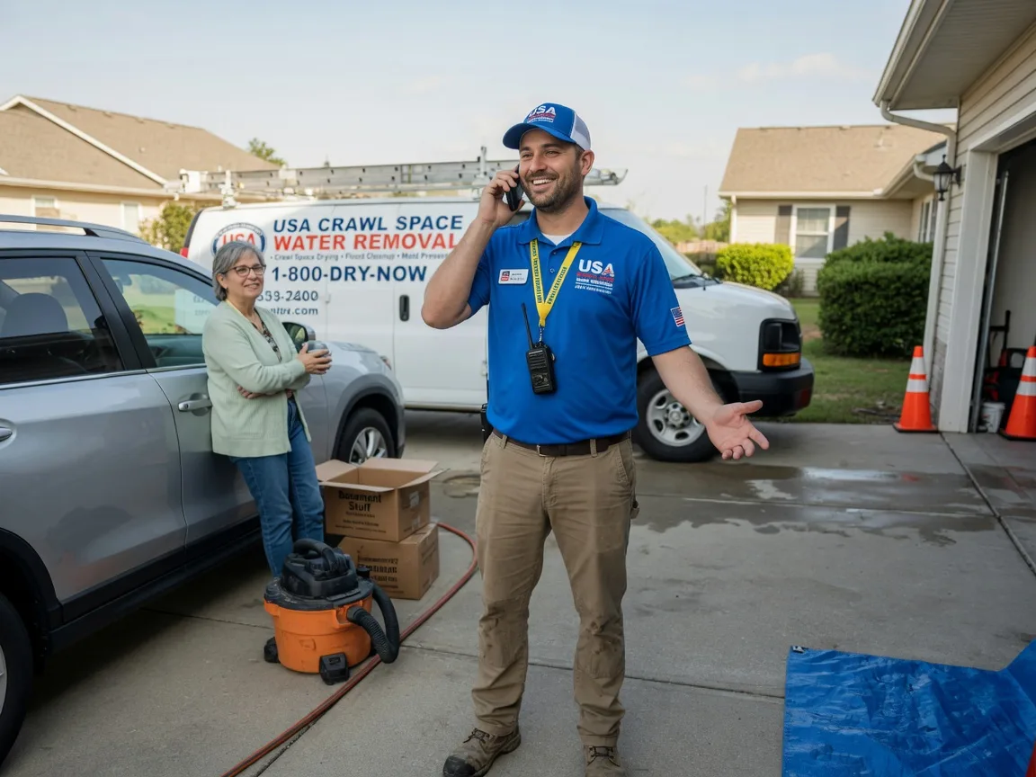 Crawl Space Water Removal West End, NC FAQs